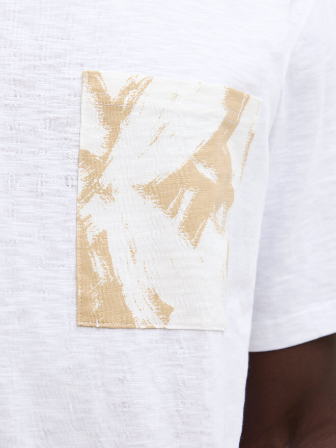 Jack&Jones Jack&Jones Camiseta Split 12272995 Blanco Regular Fit