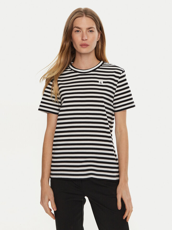 Calvin Klein Jeans Calvin Klein Jeans T-Shirt J20J223226 Μαύρο Regular Fit