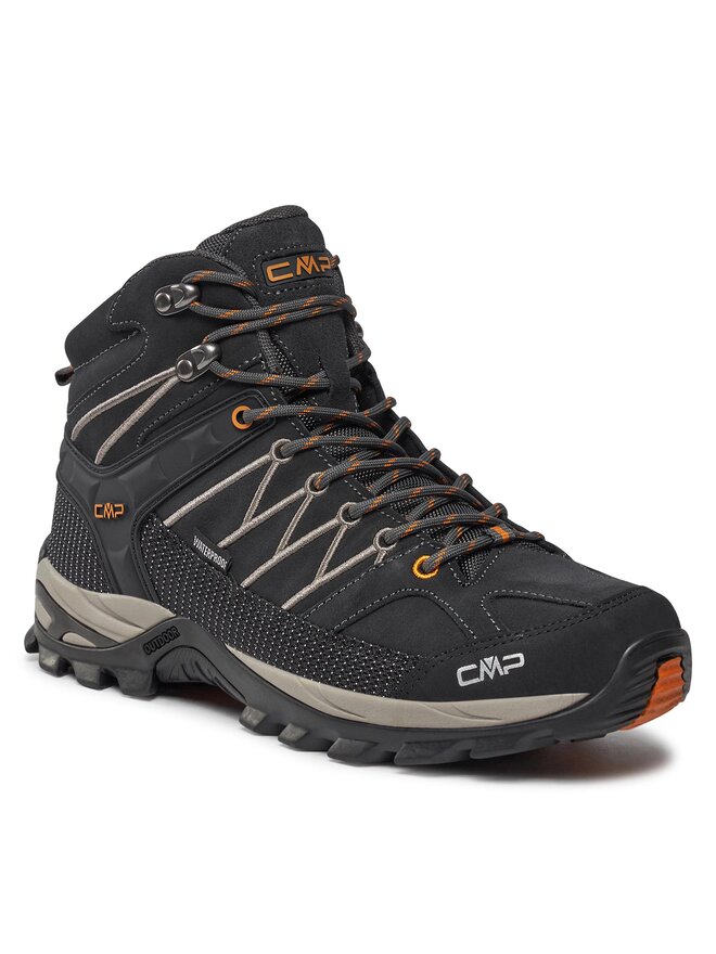 CMP Трекінгові черевики CMP Rigel Mid Trekking Shoes Wp 3Q12947 Чорний