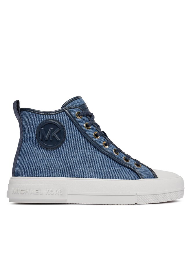 MICHAEL Michael Kors Tenisice MICHAEL Michael Kors Evy High Top 43R4EYFS6D Plava