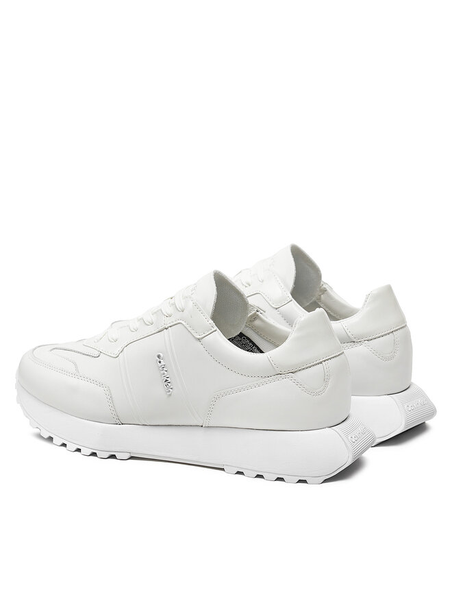 Calvin Klein Sneakers Calvin Klein Low Top Lace Up Lth W/ Hf HM0HM01479 Bianco