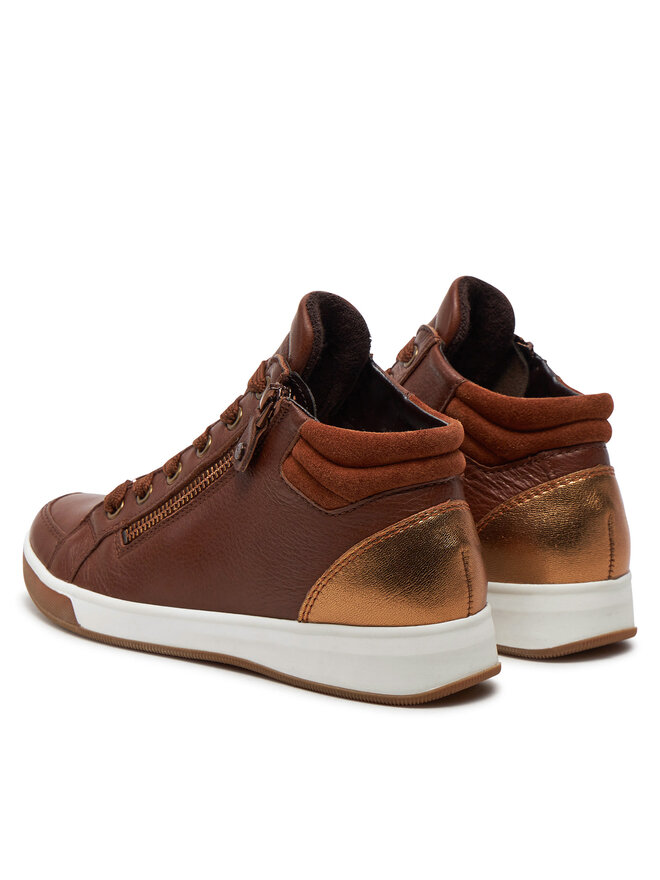 Ara Sneakersy Ara High Soft 12-44499-18 Brązowy