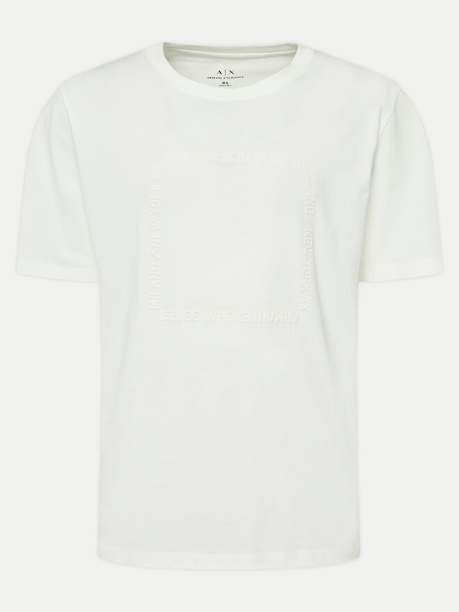Armani Exchange Armani Exchange Camiseta 6DZTLN ZJ9JZ 1116 Blanco Regular Fit
