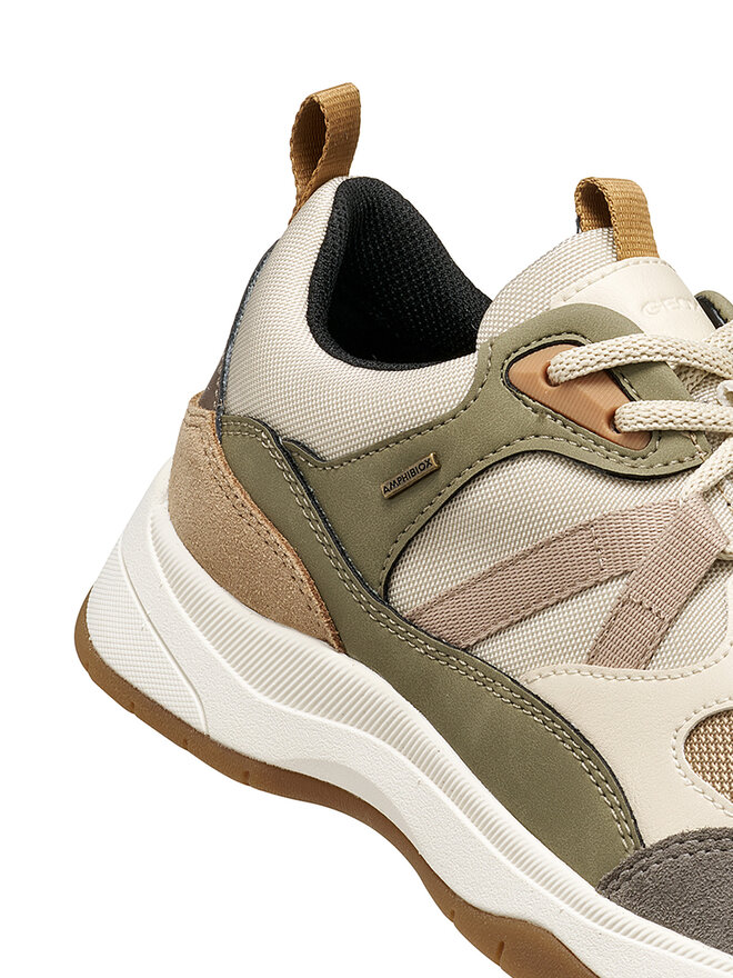 Geox Sneakers Geox D Berinike B Abx D563NB 011EK C5VF3 Beige