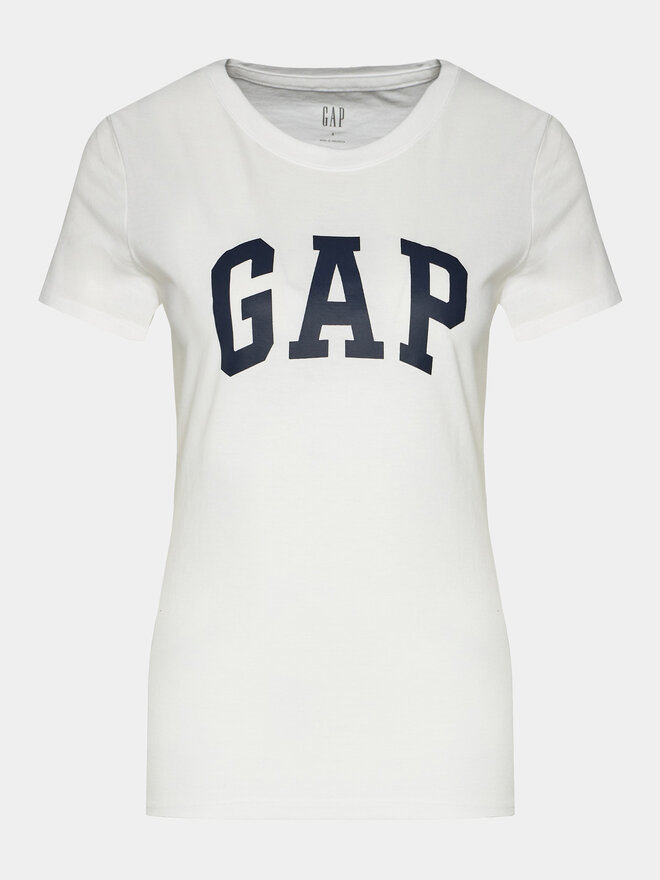Gap Gap Marškinėliai 268820-06 Balta Regular Fit