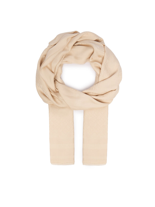 Tommy Hilfiger Schal Tommy Hilfiger Th Monogram Scarf AW0AW18273 Hellbeige