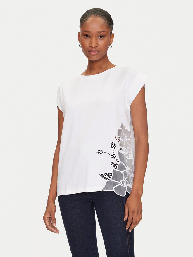 Marciano Guess Marciano Guess Camiseta 5GGI02 6298A Blanco Regular Fit