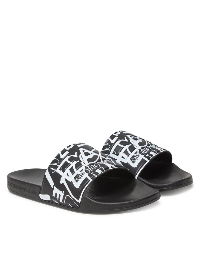 EA7 Emporio Armani Papucs EA7 Emporio Armani 7X000108 AF15118 MC136 Fekete