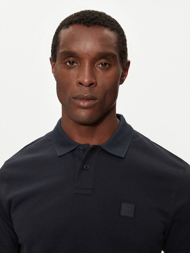 BOSS Boss Pólóing Passenger 50507803 Sötétkék Slim Fit