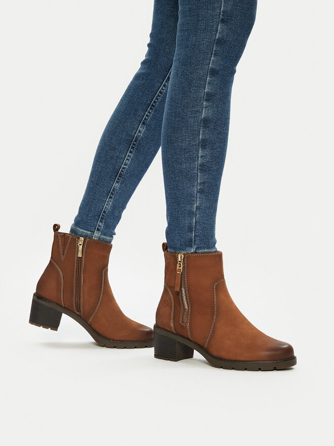 Tamaris Polokozačky Tamaris 8-86407-43 Hnědá