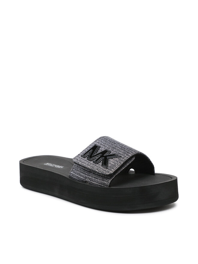 MICHAEL Michael Kors Шльопанці MICHAEL Michael Kors Mk Platform Slide 40S1MKFA1D Срібний
