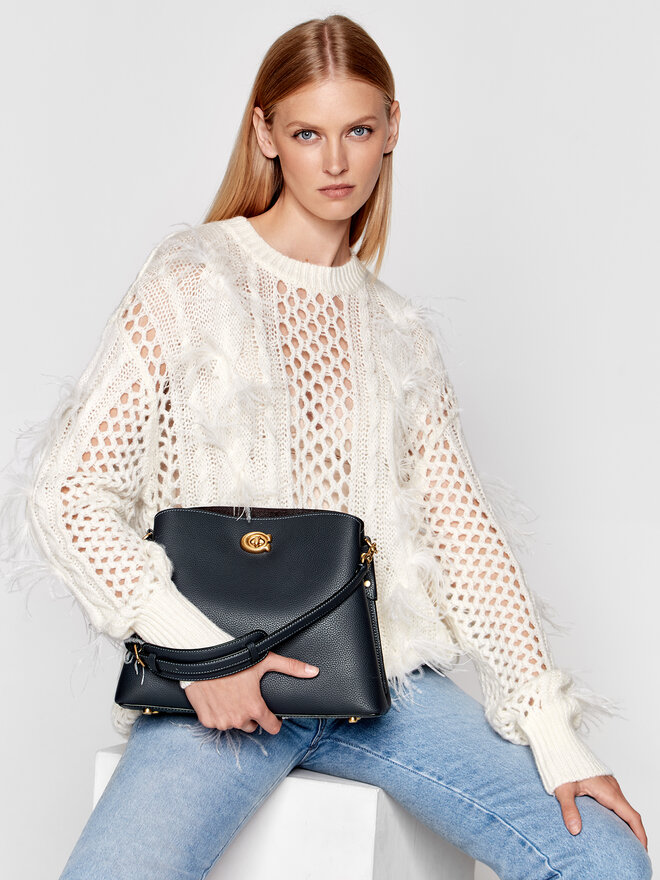 Сумка Coach Clrblk Willow Sb C2590 Cиній | evzuttya.com.ua