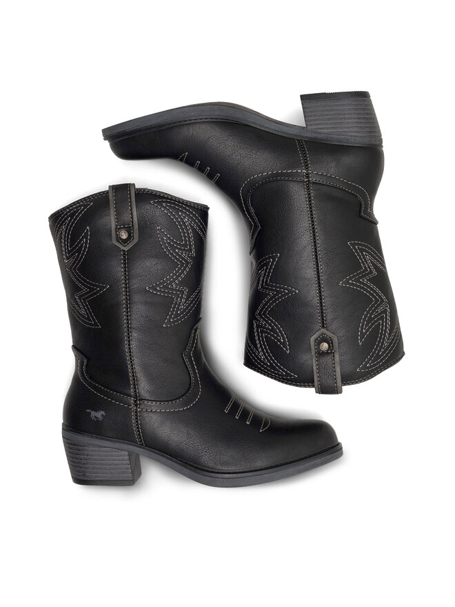 Mustang Botines camperos Mustang 1478-503 Negro