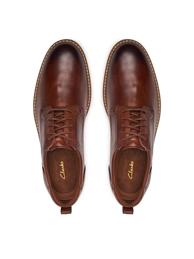 Clarks Halbschuhe Clarks Aldwin2 Derby 26320300 Braun