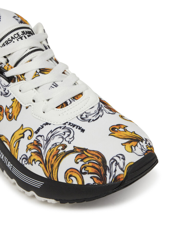 Versace Jeans Couture Sneakersy Versace Jeans Couture 78YA3SA1 Biały