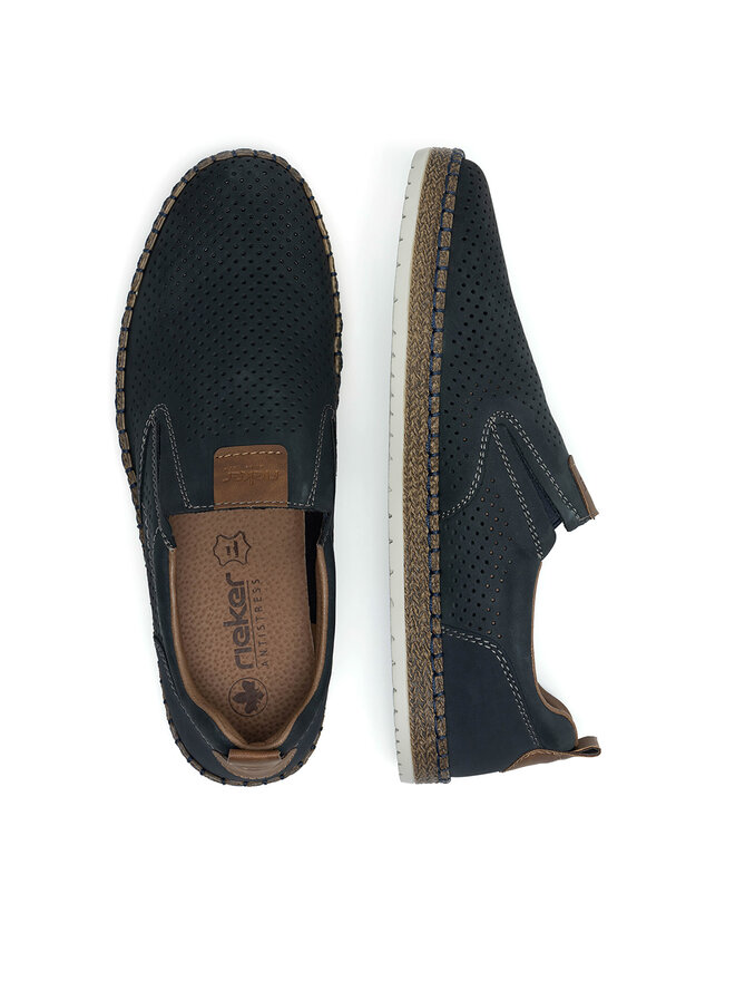 Rieker Halbschuhe Rieker B5258-14 Blau