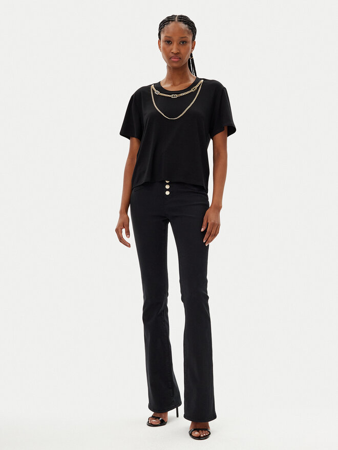 MET MET Camiseta M10 262TP Negro Regular Fit