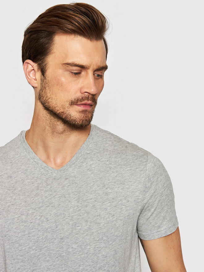 United Colors Of Benetton United Colors Of Benetton Marškinėliai 3U53J4231 Pilka Regular Fit