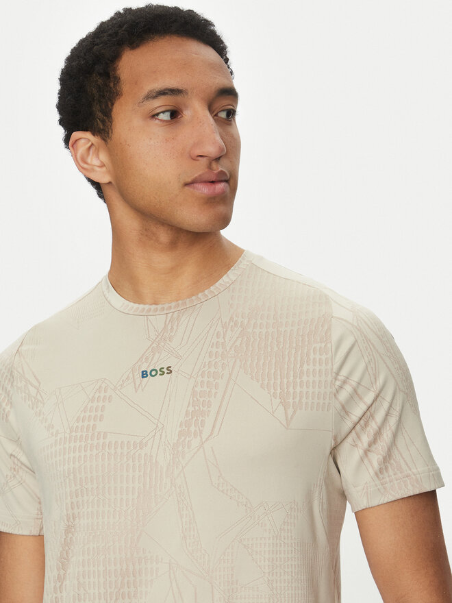 BOSS BOSS Camiseta Desert Active 50537755 Beis Regular Fit