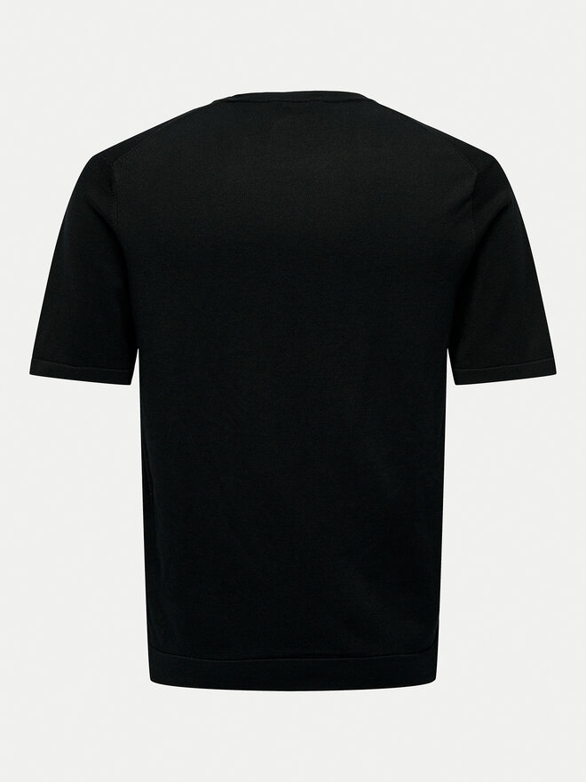 Only & Sons Only & Sons Camiseta Wyler 22022928 Negro Regular Fit