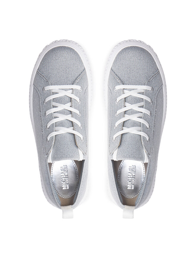MICHAEL Michael Kors Сникърси MICHAEL Michael Kors Grove Metallic 43S4GVFS2D Сребрист