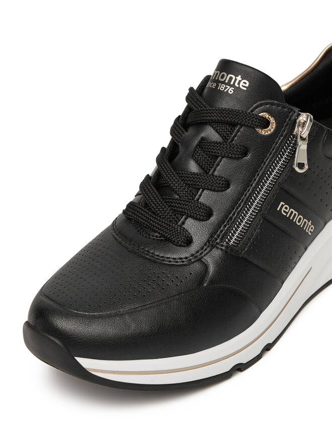 Remonte Sneakersy Remonte D2H01-03 Czarny