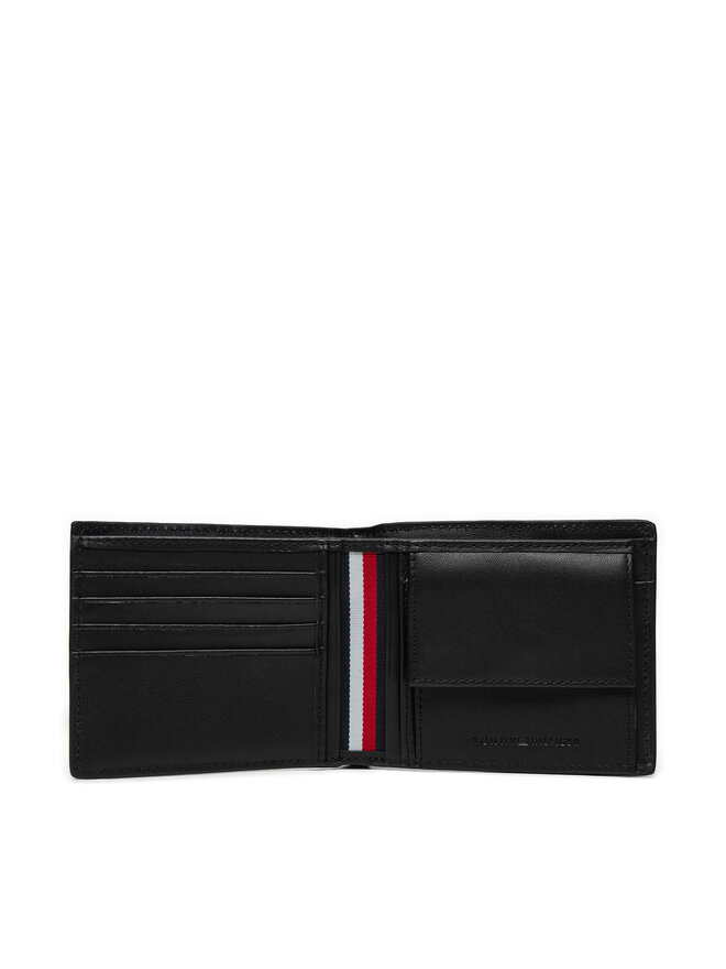 Tommy Hilfiger Veľká pánska peňaženka Tommy Hilfiger AM0AM13032 Čierna