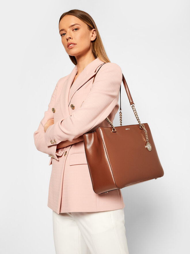DKNY Handtasche DKNY Bryant Lg Shppr Tote R74A3008 Braun