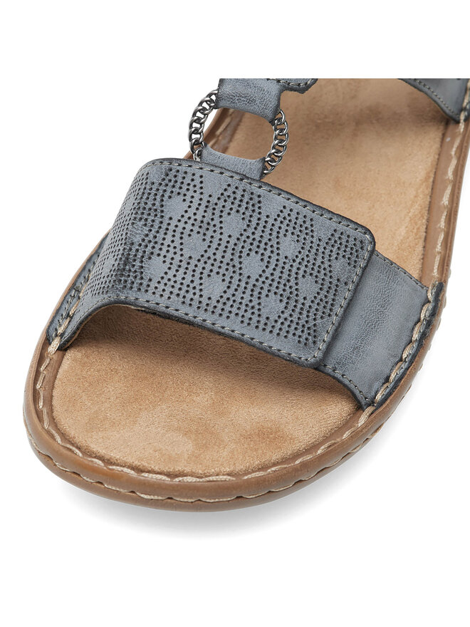 Rieker Pantoletten Rieker 60885-12 Blau