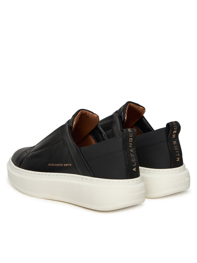 Alexander Smith Αθλητικά Alexander Smith Wembley Slip-On-ASBCWLW Μαύρο