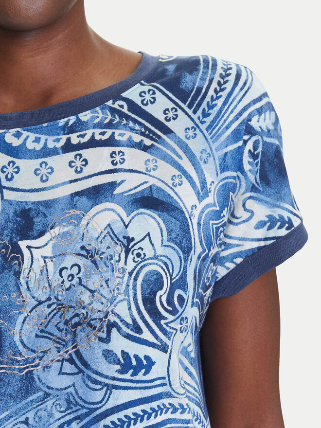 Olsen Olsen T-Shirt 11105117 Μπλε Regular Fit