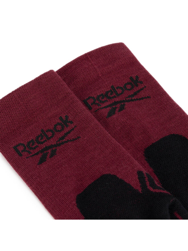 Reebok Hohe Unisex-Socken Reebok R0401-SS24 (1- pack) Dunkelrot