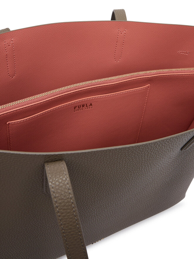 Furla Handtasche Furla Ava L WB02001 BX4329 CN 4916S Dunkelgrau