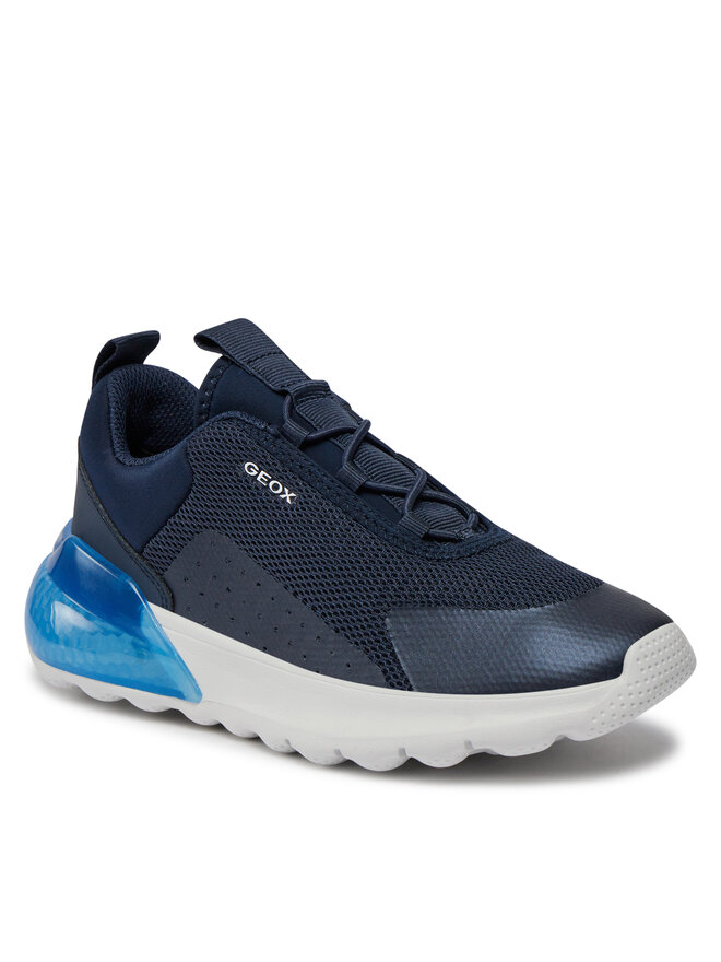 Geox Sneakersy Geox J Activart Illuminus J45LYA 0149J C4002 D Granatowy