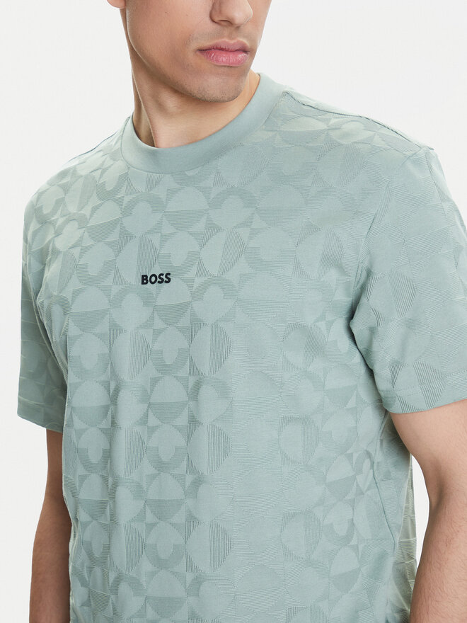 BOSS BOSS T-Shirt 50538184 Grün Relaxed Fit
