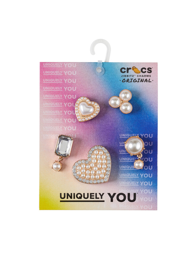 Crocs Διακόσμηση παπουτσιών Crocs Jibbitz Pearly Gates 5 Pack 10013257 Έγχρωμο