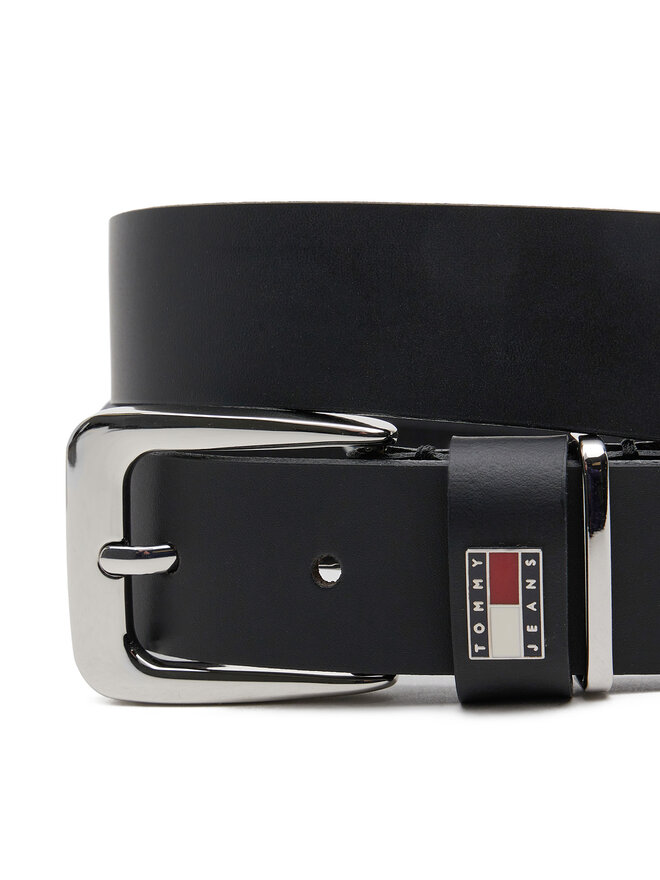 Tommy Jeans Moteriškas Diržas Tommy Jeans Tjw Heritage 3.0 AW0AW17317 Juoda