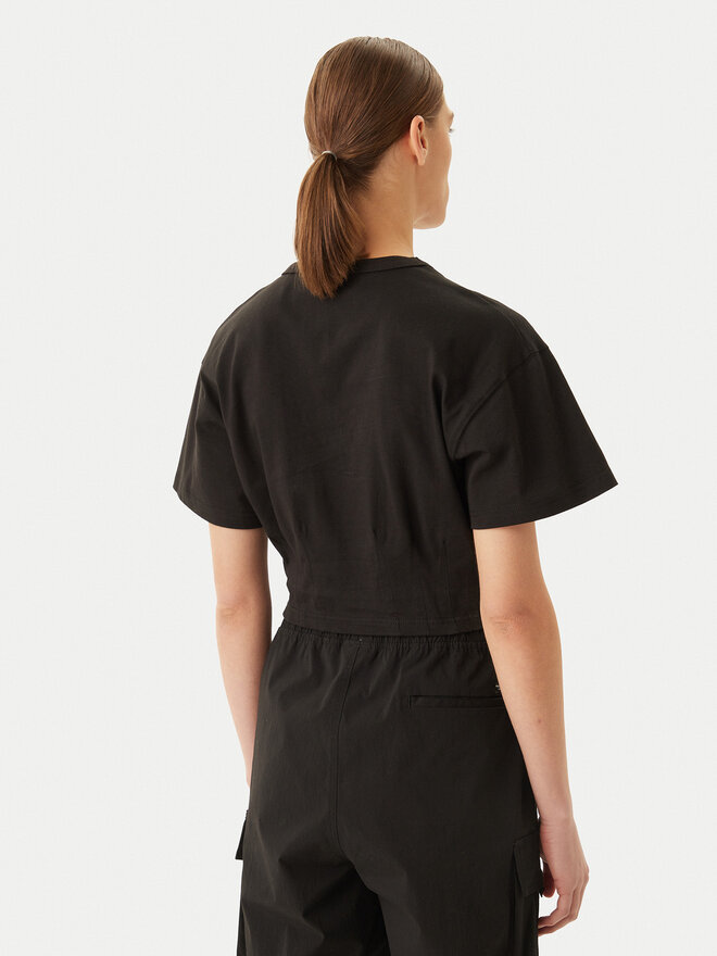 Alpha Industries Alpha Industries T-Shirt Waisted 148070 Schwarz Regular Fit