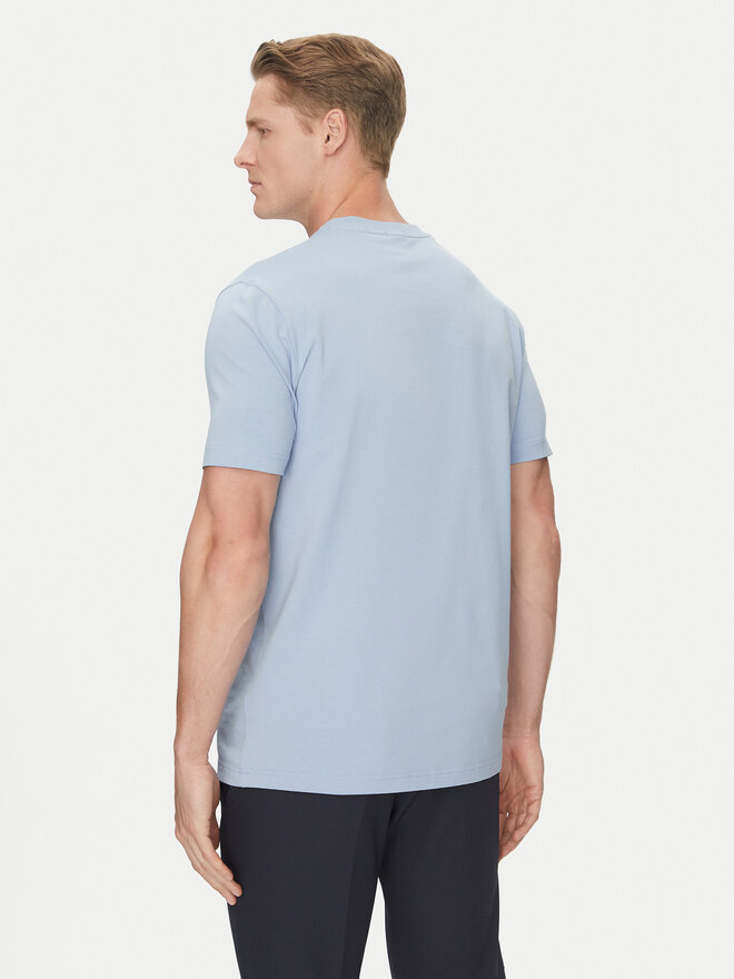 BOSS BOSS T-Shirt 50506373 Himmelblau Regular Fit