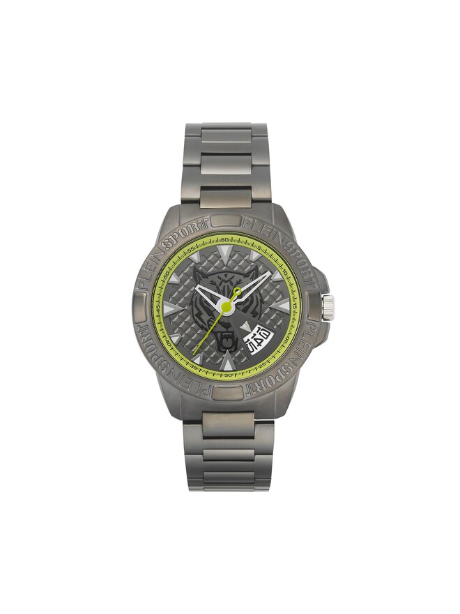 Plein Sport Годинник Plein Sport Touchdown PSFBA1023 Срібний