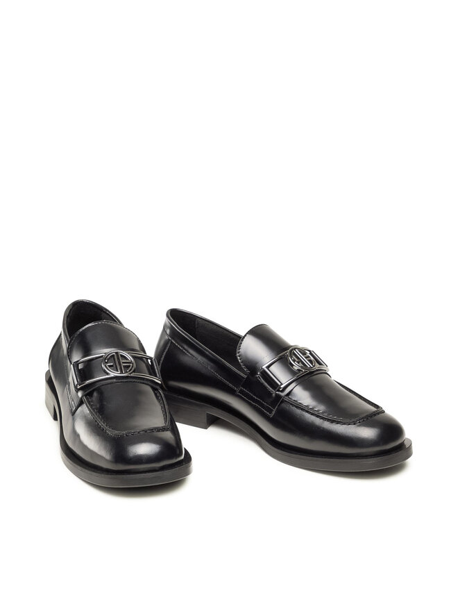 Gino Rossi Loaferice Gino Rossi 07-01 Crna