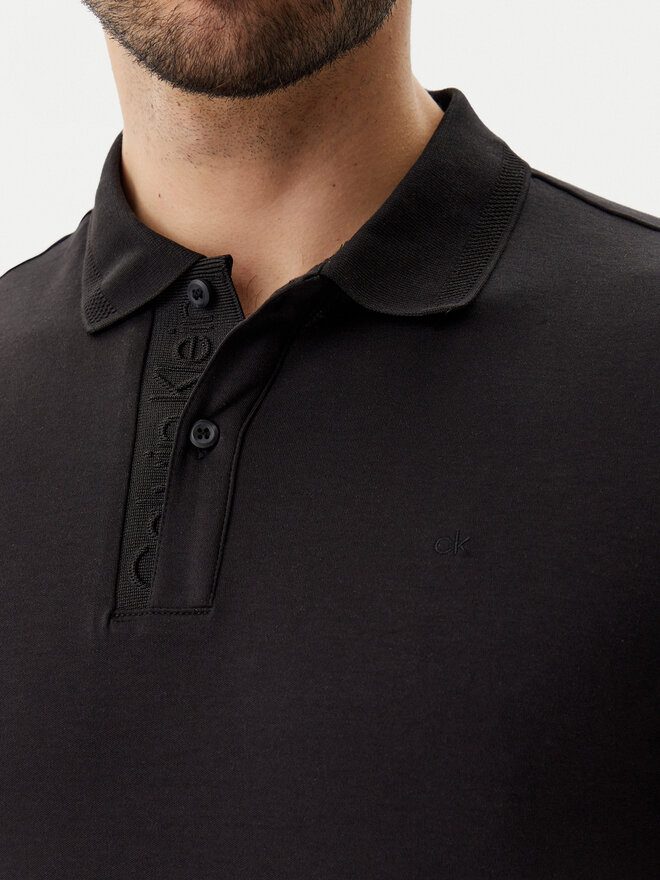 Calvin Klein Calvin Klein Polo K10K114135 Μαύρο Regular Fit