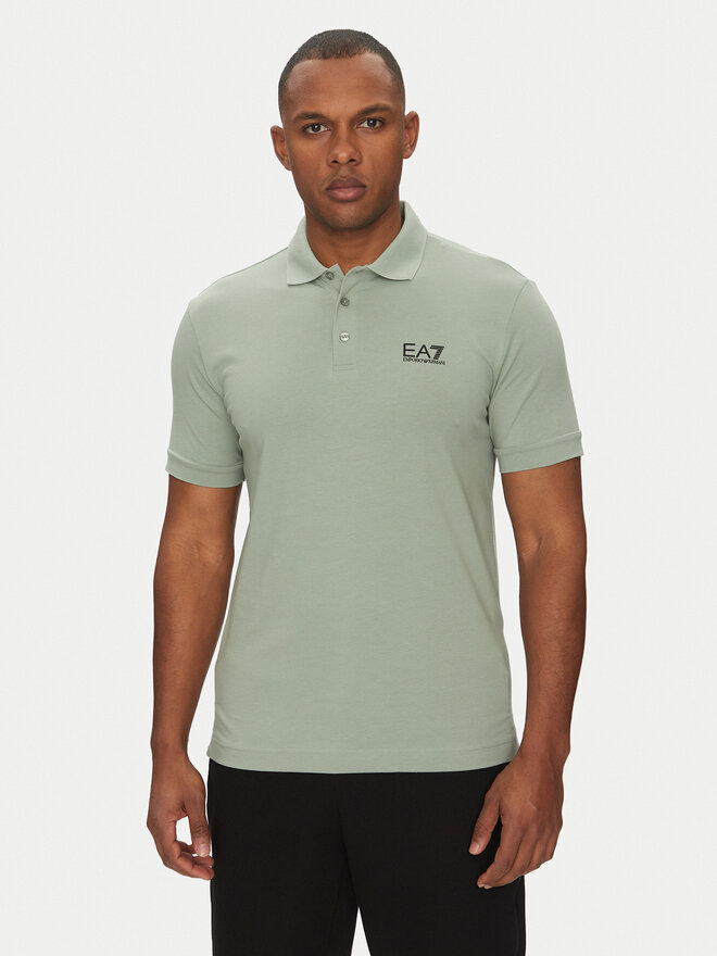 EA7 Emporio Armani EA7 Emporio Armani Poloshirt 8NPF14 PJVQZ U9024 Grün Regular Fit