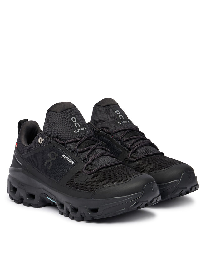 On Trekkingschuhe On Cloudrock Low Wp 3WF10141043 Schwarz
