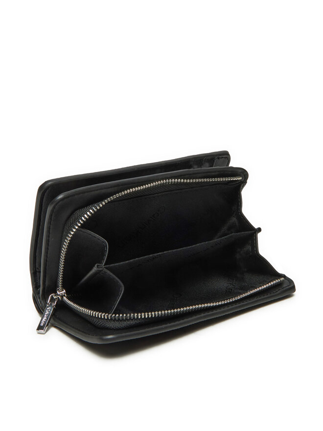 Calvin Klein Kis női pénztárca Calvin Klein Ck Daily Medium Bifold_Mono K60K612824 Fekete