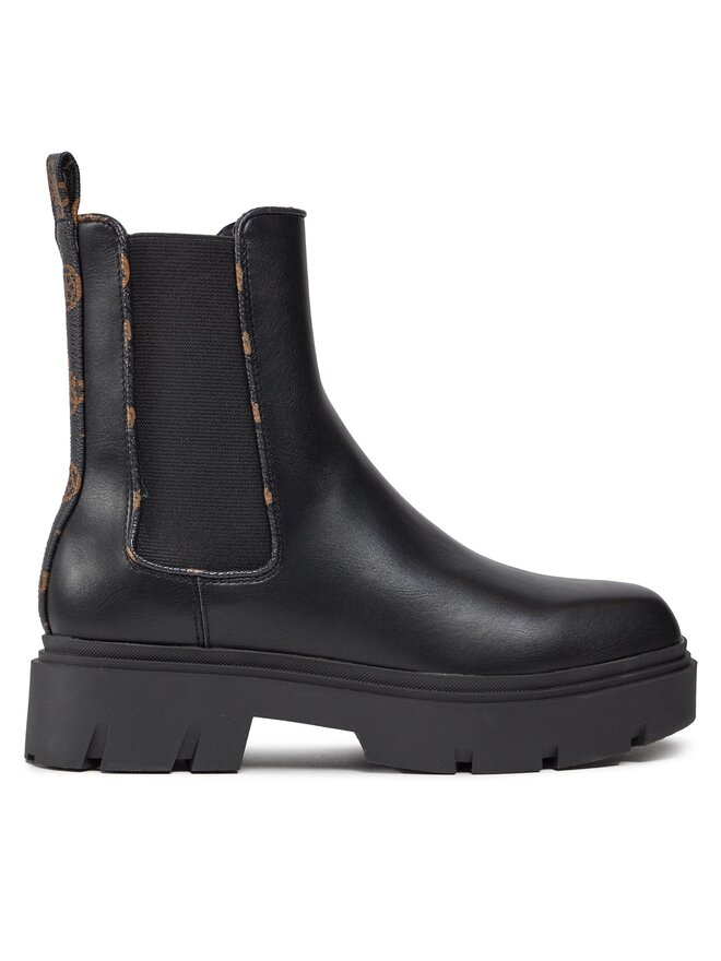Guess Боти тип челси Guess FL8REN ELE10 Черен