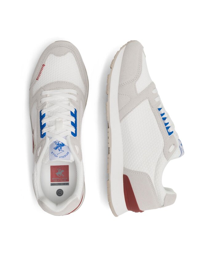 Beverly Hills Polo Club Sneakers Beverly Hills Polo Club PATCH-01 Weiß