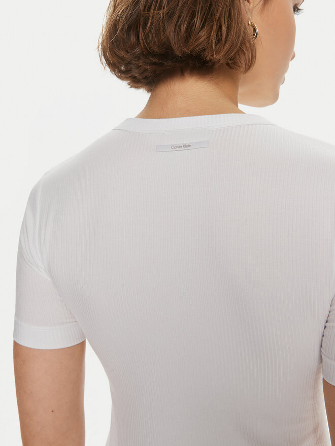 Calvin Klein Calvin Klein T-Shirt K20K206553 Weiß Slim Fit