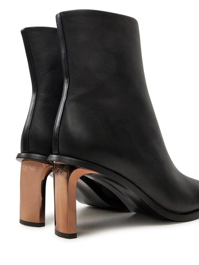 Calvin Klein Μποτάκια Calvin Klein Ankle Boot 70 Lth HW0HW02092 Μαύρο