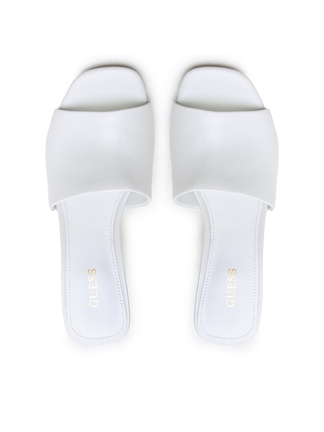 Guess Шльопанці Guess Yella FL6YEL LEA03 Білий
